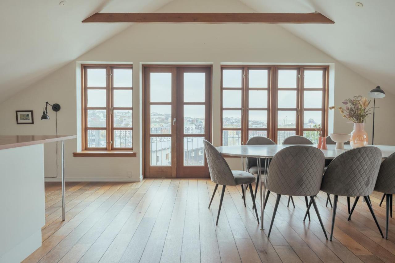 Penthouse / 4 Bedroom / Downtown / Harbour View Tórshavn Eksteriør bilde